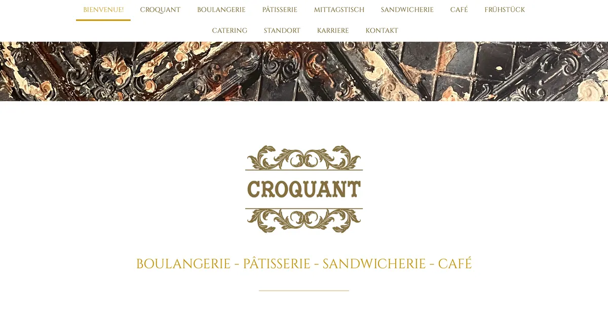 Croquant — hundefreundliches Café in Frankfurt, mit Außenbereich