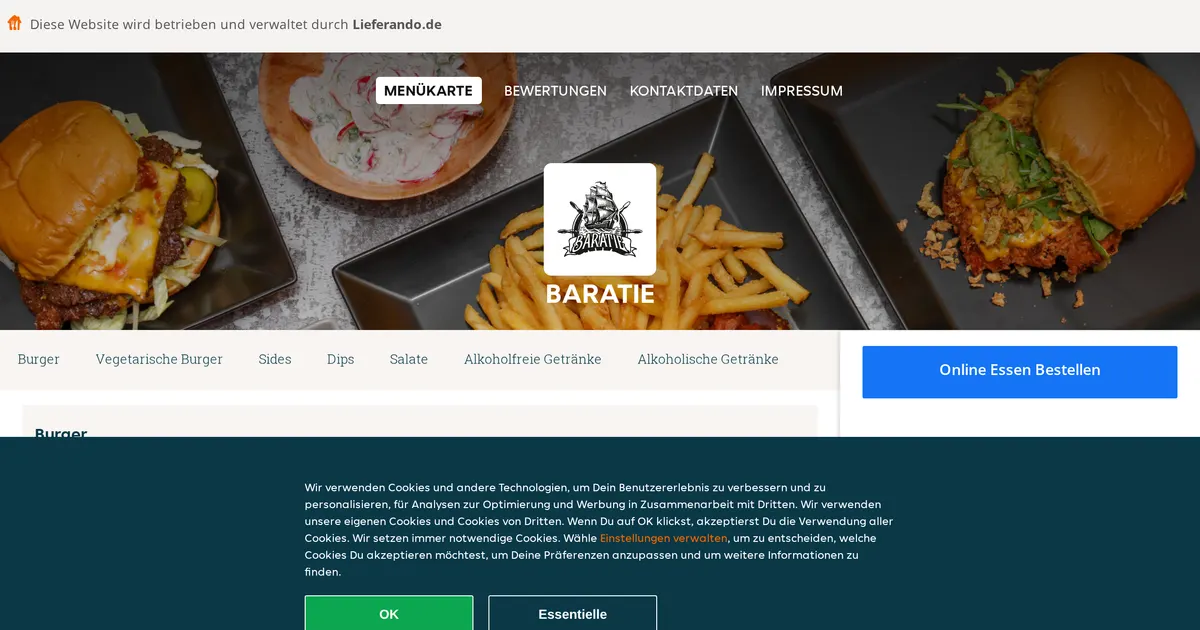 Baratie — hundefreundliches Restaurant in Hannover, mit Außenbereich