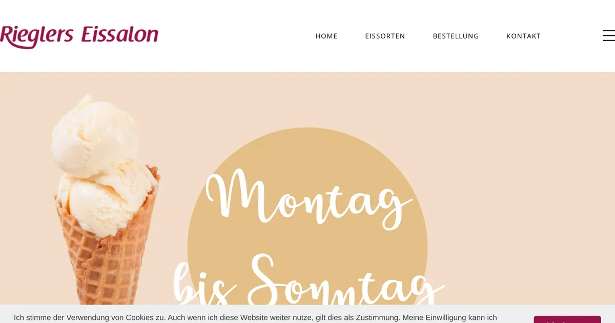 Rieglers Eissalon — Foto 1