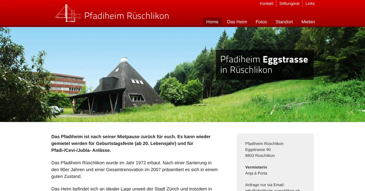 Pfadiheim Rüschlikon