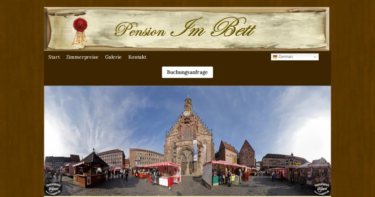Pension im Bett — hundefreundliches Hotel in Nürnberg