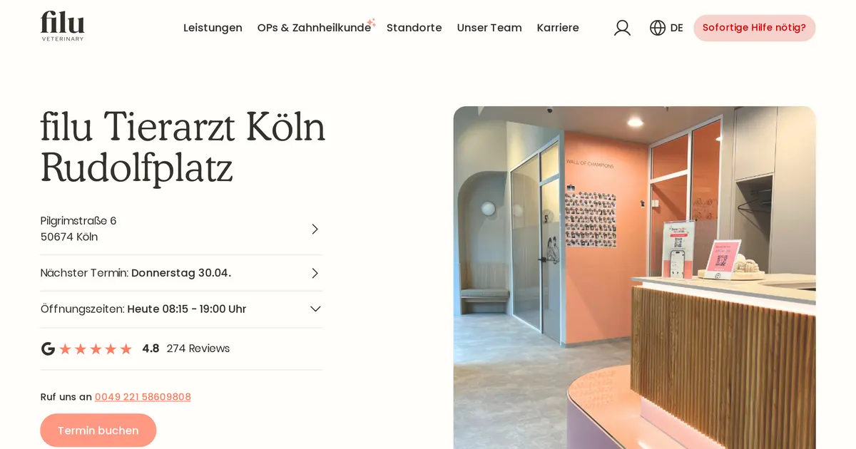Filu — Tierarzt in Köln