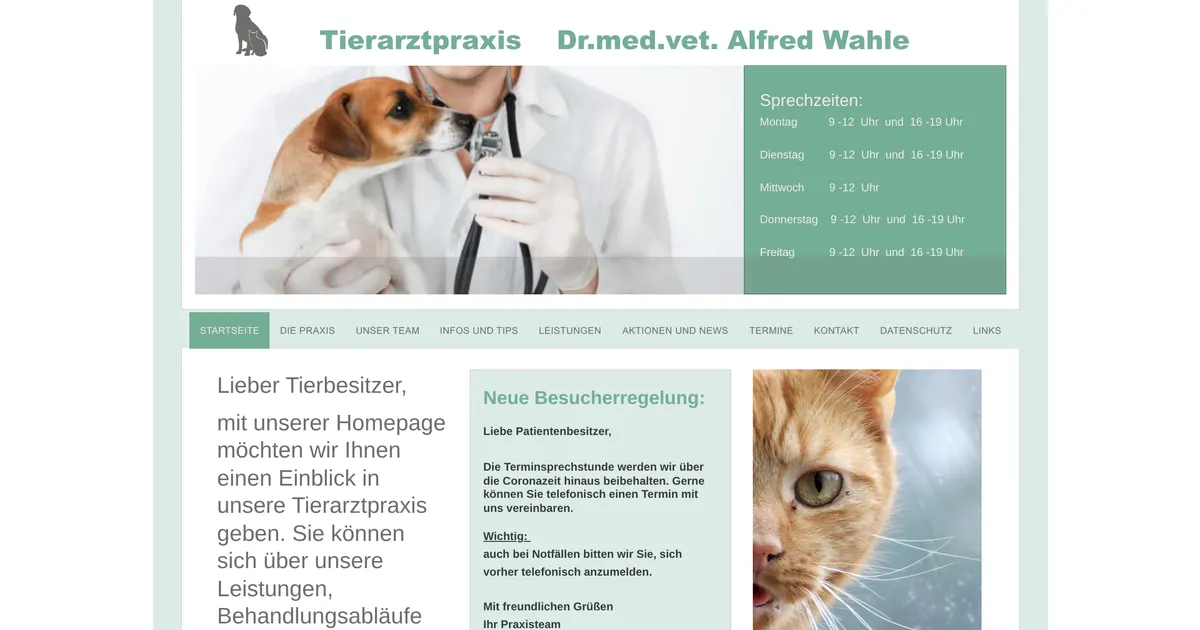 Tierarztpraxis Wahle — Tierarzt in Köln