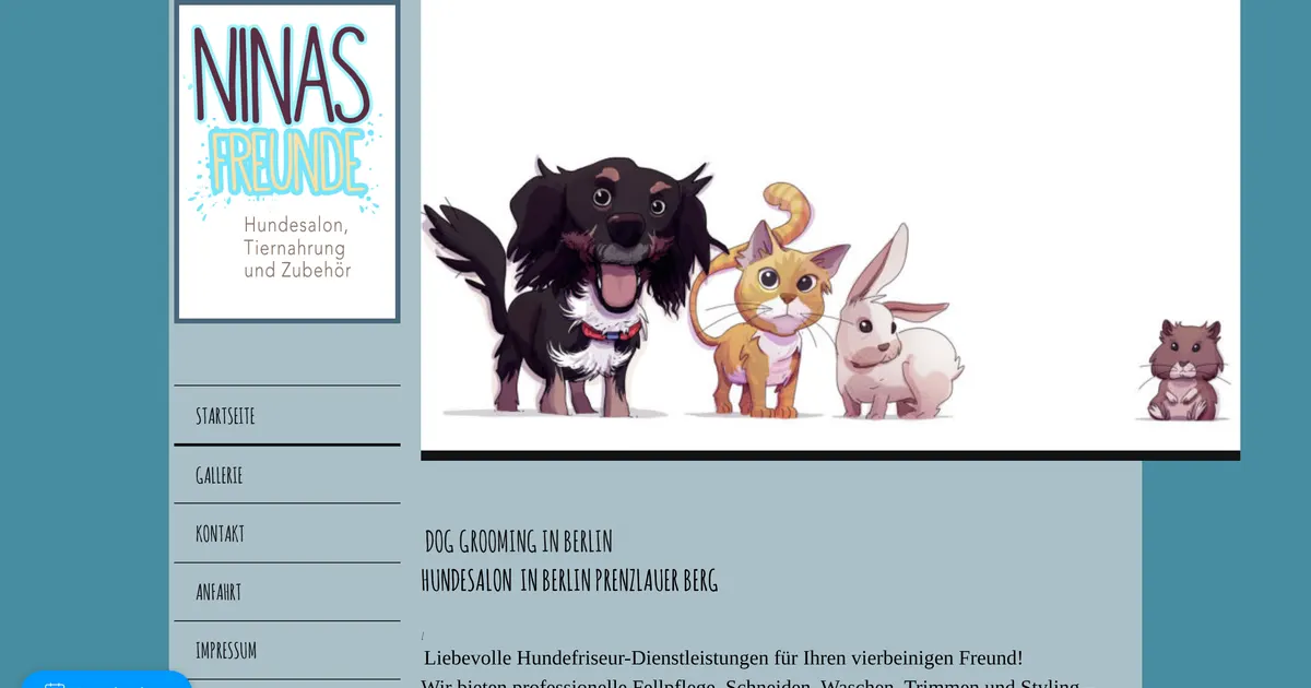 Ninas Freunde — Hundefriseur / Groomer in Berlin