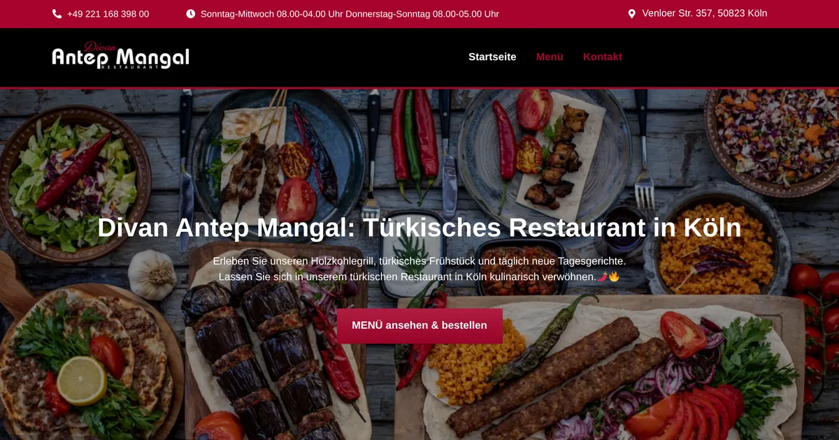 Antep Mangal — hundefreundliches Restaurant in Köln