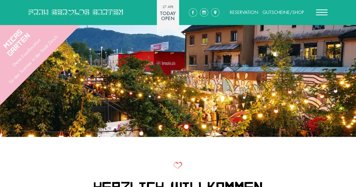 Frau Gerolds Garten