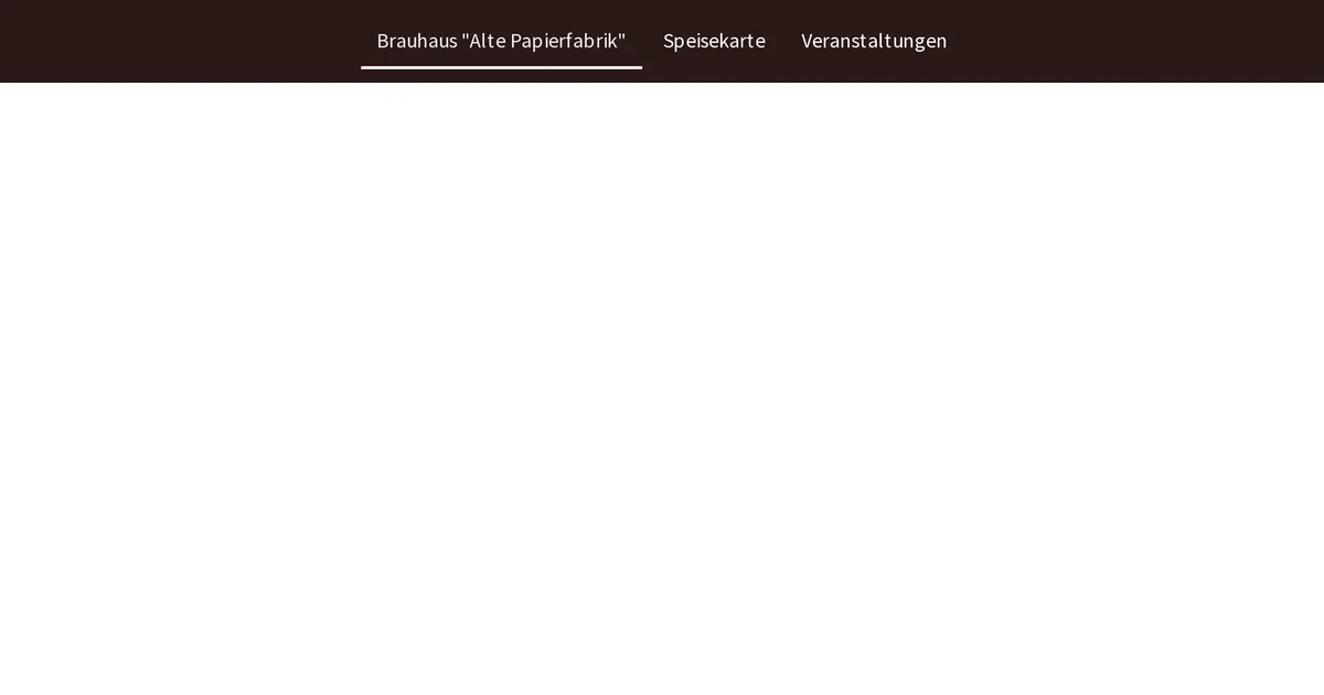 Brauhaus Zum goldenen Handwerk "Alte Papierfabrik"