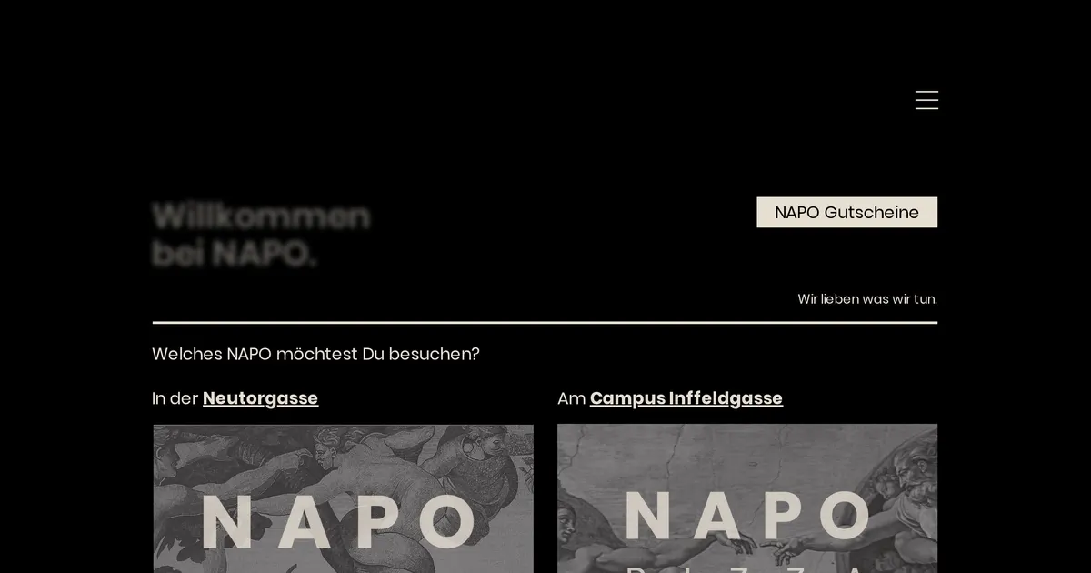 Napo am TU Campus