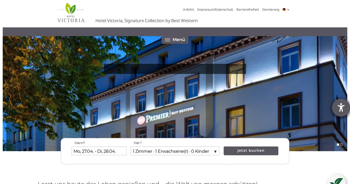 Hotel Victoria — hundefreundliches Hotel in Freiburg