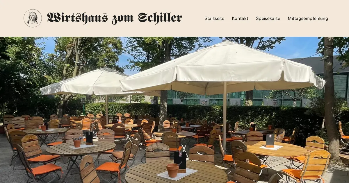 Biergarten zoom Schiller — hundefreundliches Restaurant in Stuttgart, mit Außenbereich