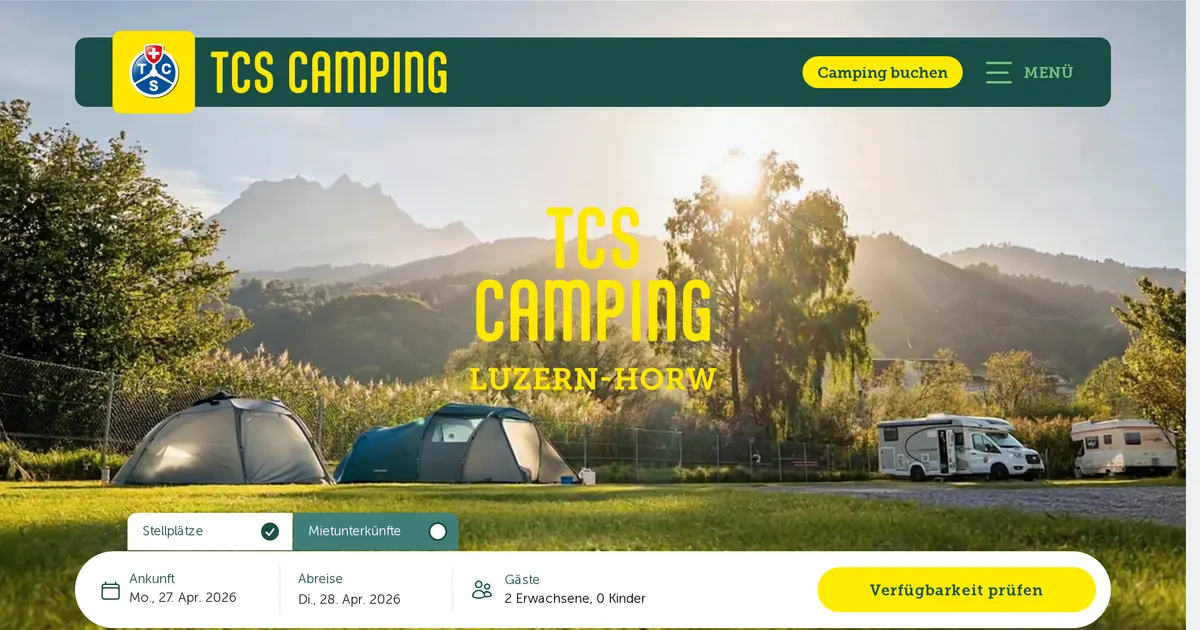 TCS Camping Luzern-Horw