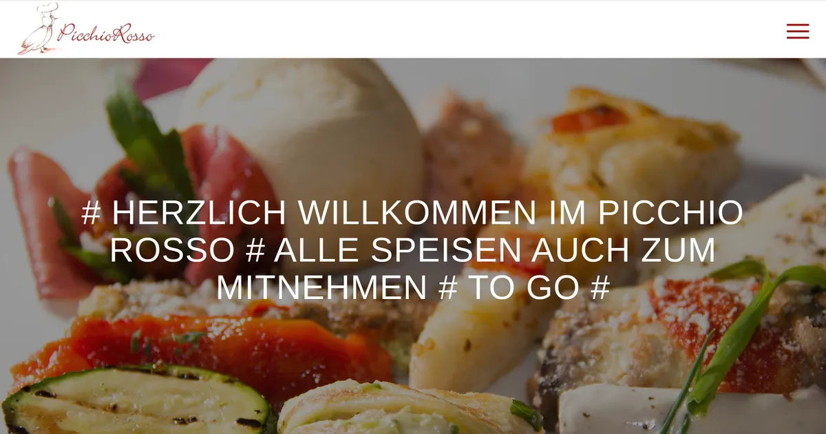Ristorante Picchio Rosso — hundefreundliches Restaurant in Stuttgart, mit Außenbereich