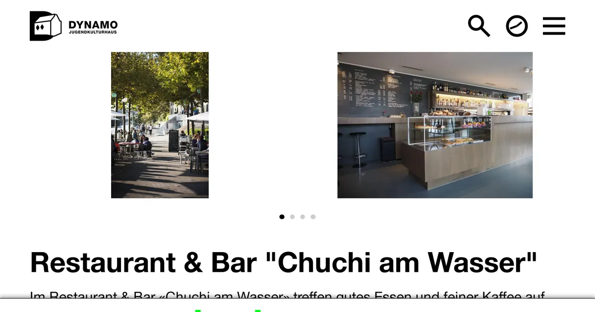 Chuchi am Wasser