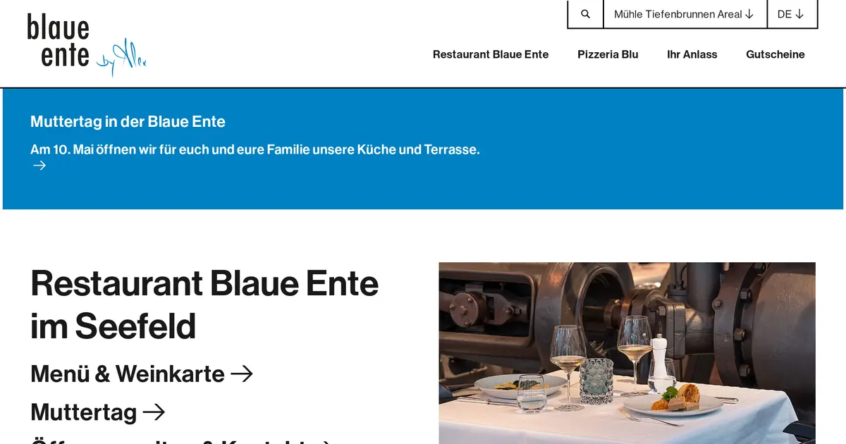 Blaue Ente