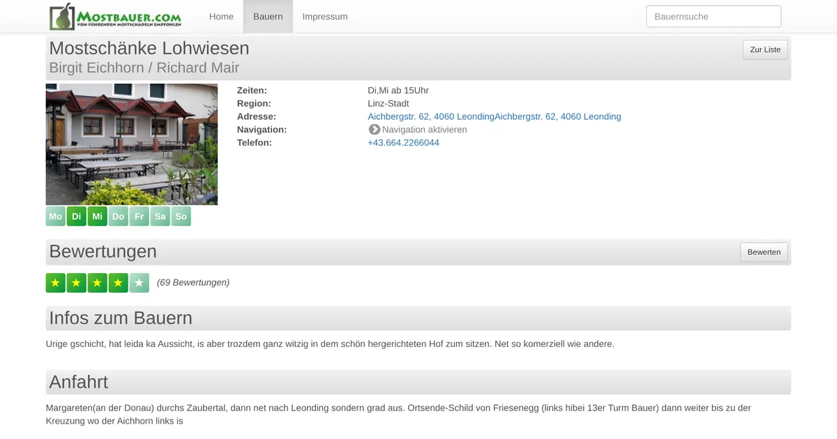 Mostbauer Familie Eichhorn