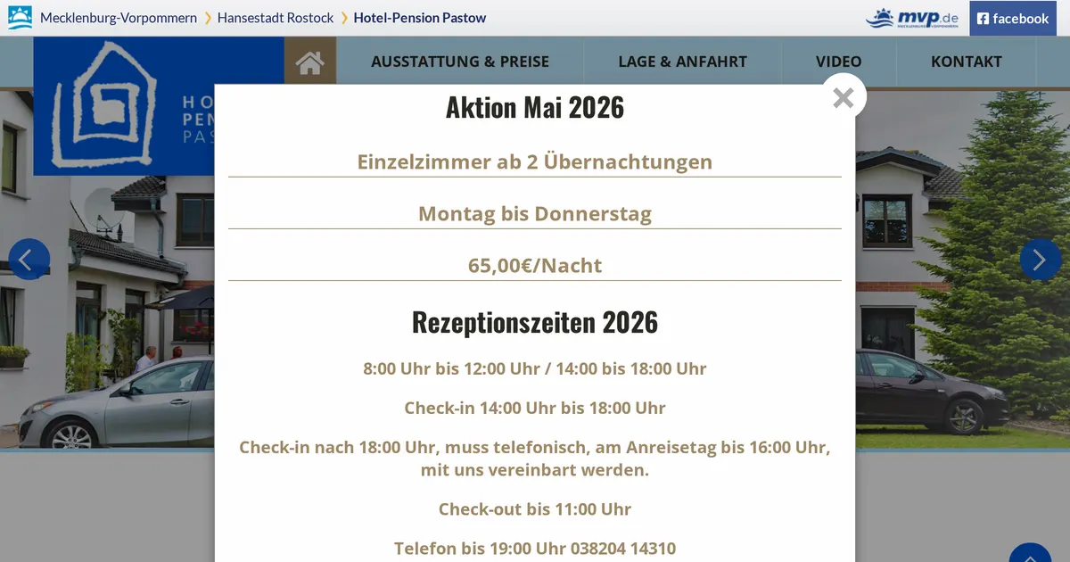 Hotel Pension Pastow