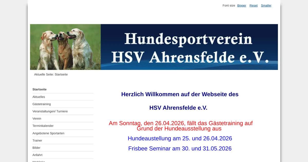 Hundesportverein Ahrensfelde