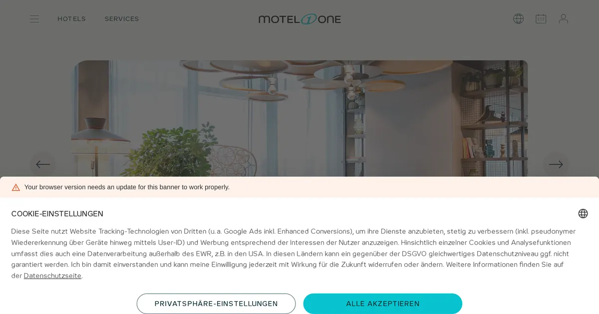Motel One — hundefreundliches Hotel in Bremen