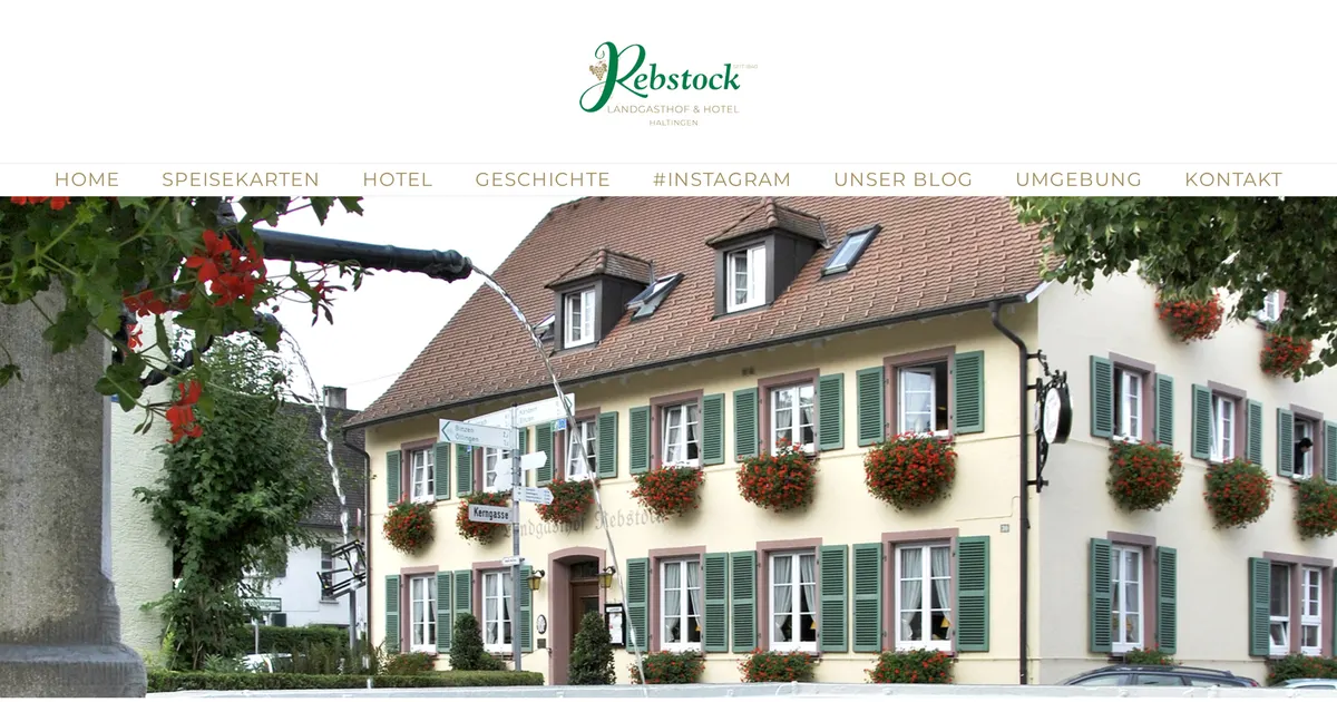 Rebstock — hundefreundliches Restaurant in Basel, mit Außenbereich