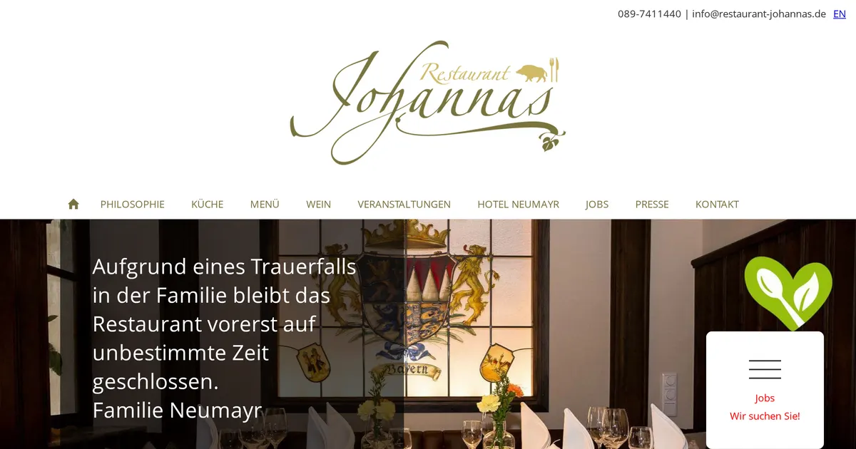 Restaurant Johannas