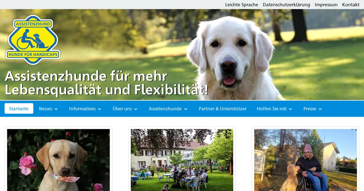 Hunde für Handicaps - Verein für Behinderten-Begleithunde e.V.