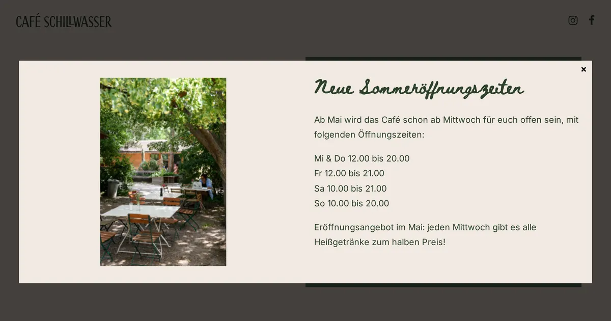 Café Schillwasser — Foto 1