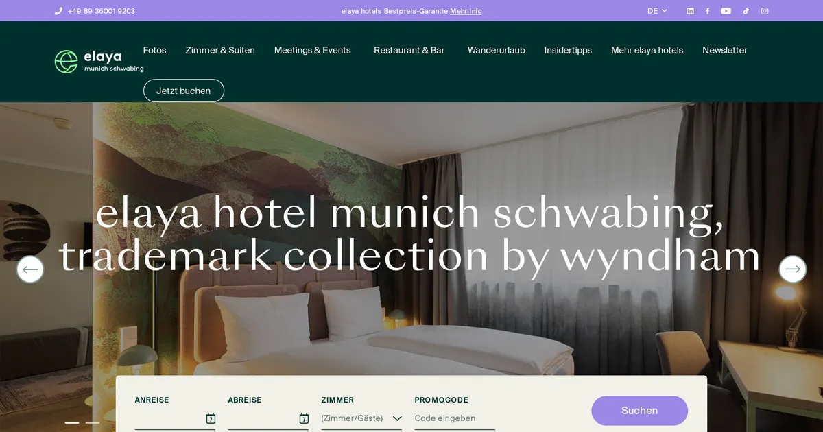 Rilano 24/7 — hundefreundliches Hotel in München