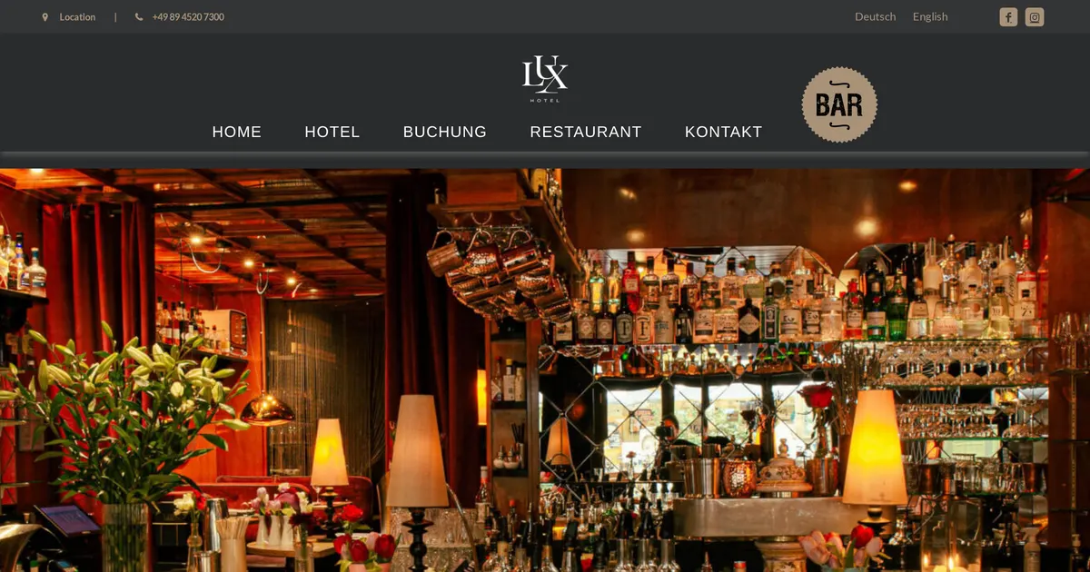 Hotel Lux — hundefreundliches Hotel in München