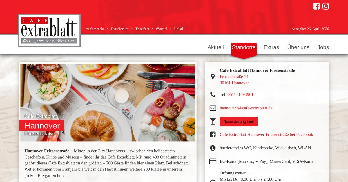 Cafe Extrablatt