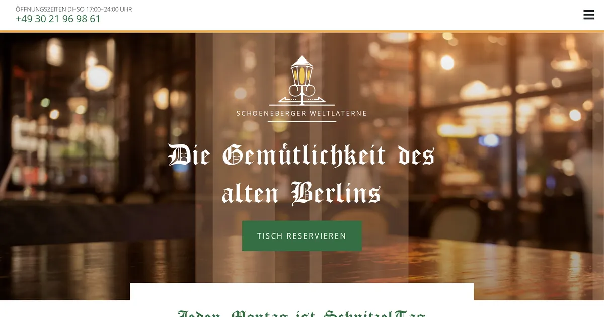 Schöneberger Weltlaterne