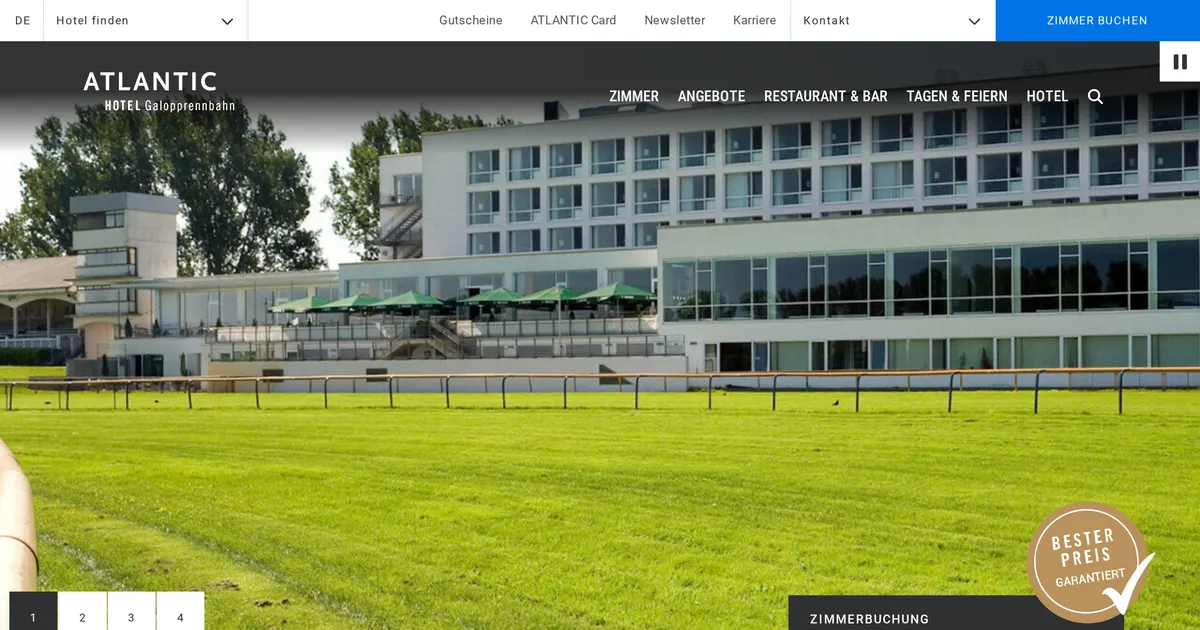 Atlantic Hotel Galopprennbahn — hundefreundliches Hotel in Bremen
