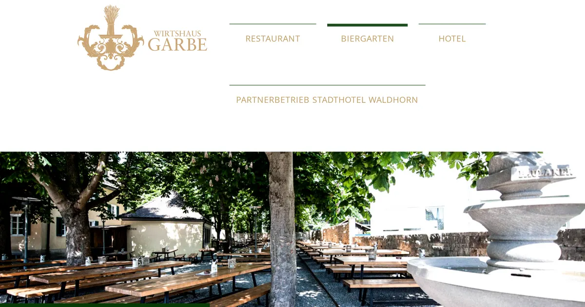 Biergarten Wirtshaus Garbe — hundefreundliches Restaurant in Stuttgart, mit Außenbereich