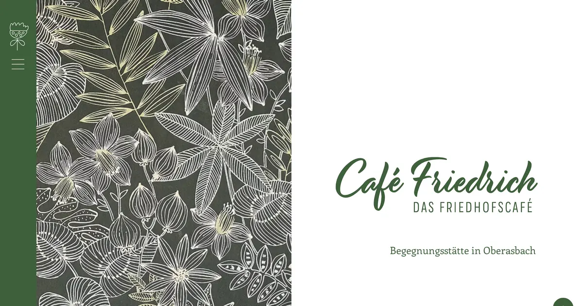 Café Friedrich - Das Friedhofscafé - Begegnungsstätte in Oberasbach