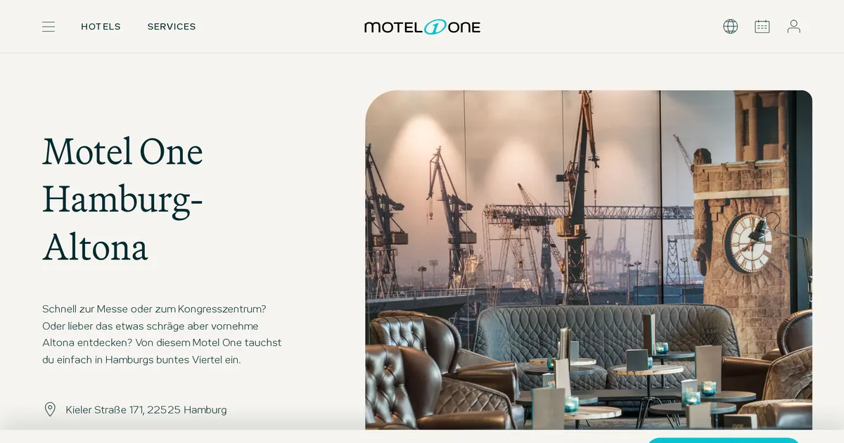 Motel One Hamburg-Altona — hundefreundliches Hotel in Hamburg
