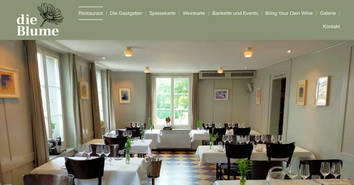 Restaurant Blume