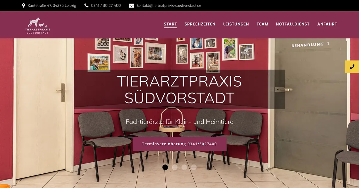 Kleintierpraxis Seliger — Tierarzt in Leipzig