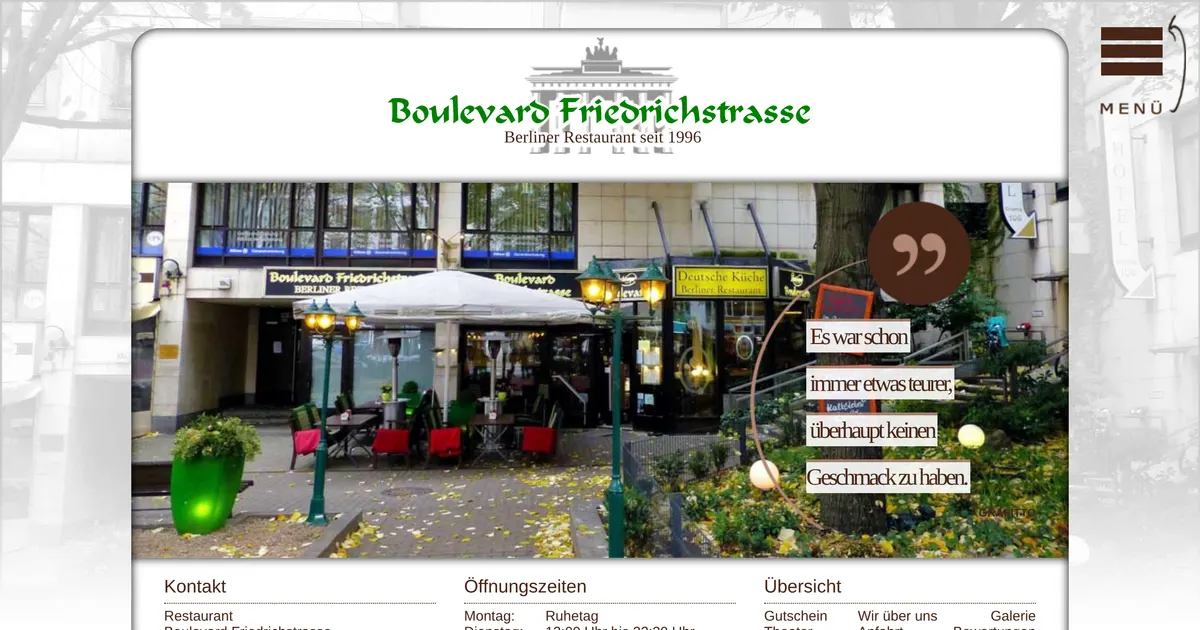 Boulevard Friedrichstraße