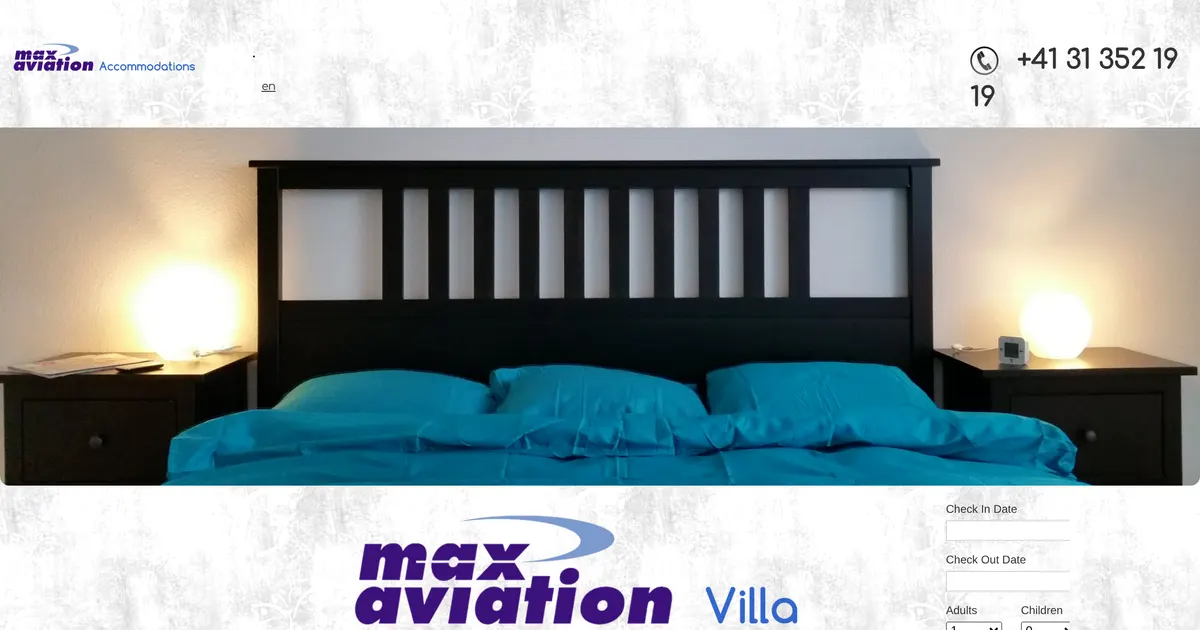 Max Aviation Apartments: Villa