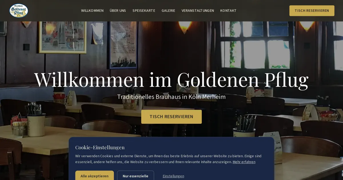 Goldener Pflug