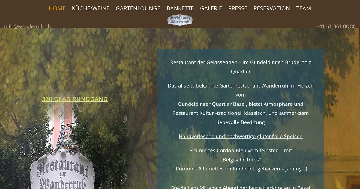 Restaurant zur Wanderruh