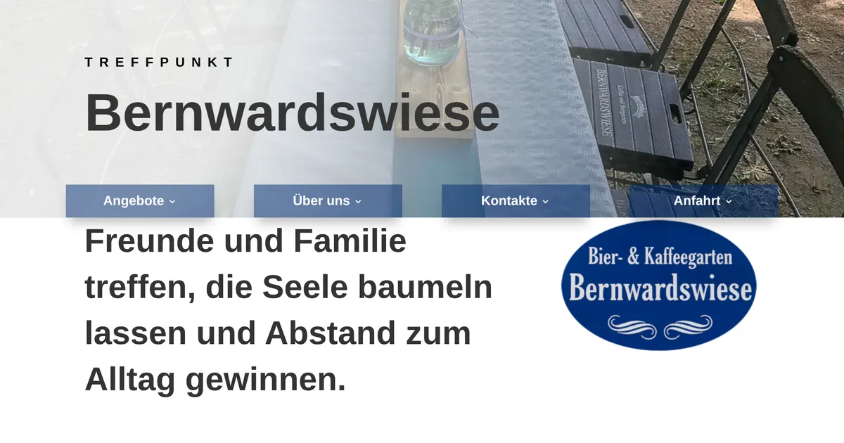 Bernwardswiese — hundefreundliches Restaurant in Hannover, mit Außenbereich
