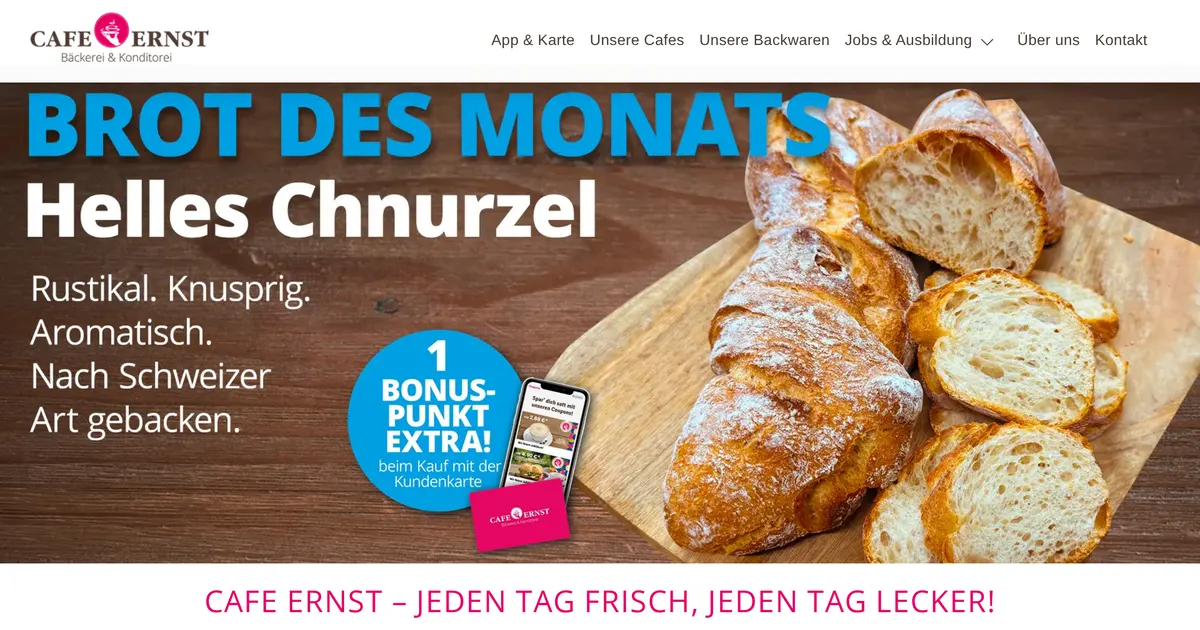 Café Ernst — hundefreundliches Café in Frankfurt, mit Außenbereich