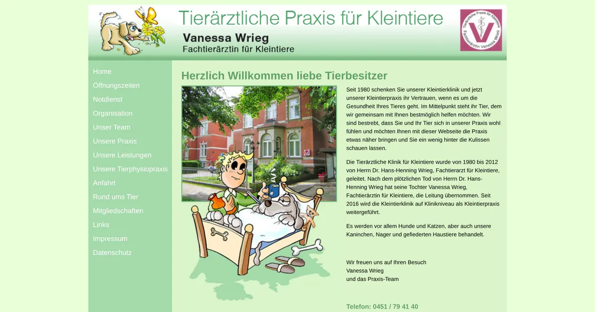 Tierärztliche Klinik Wrieg