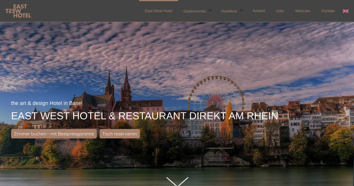 East West — hundefreundliches Restaurant in Basel, mit Außenbereich