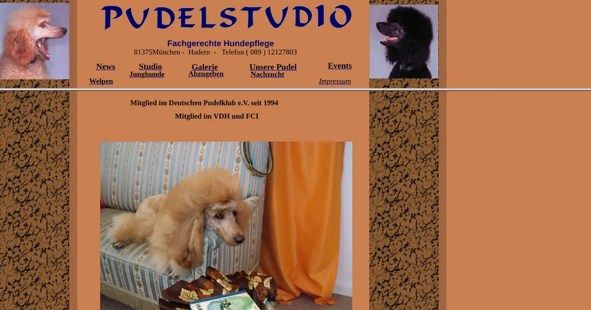 Pudelstudio — Hundefriseur / Groomer in München