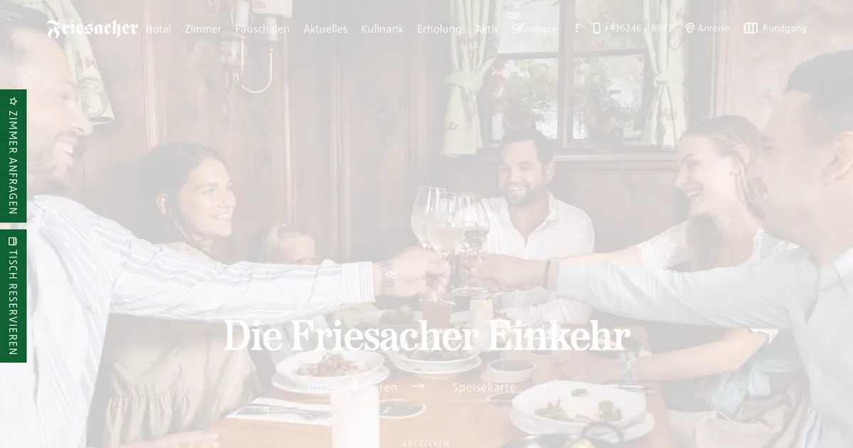 Friesachers Einkehr — hundefreundliches Restaurant in Salzburg, mit Außenbereich