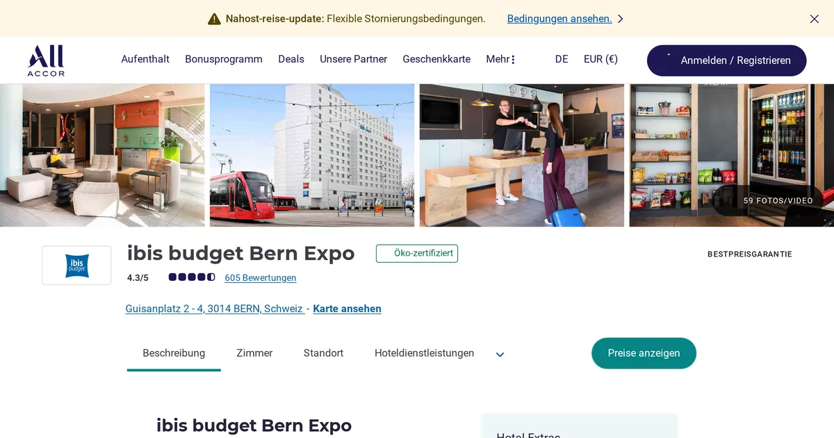 ibis budget Bern Expo