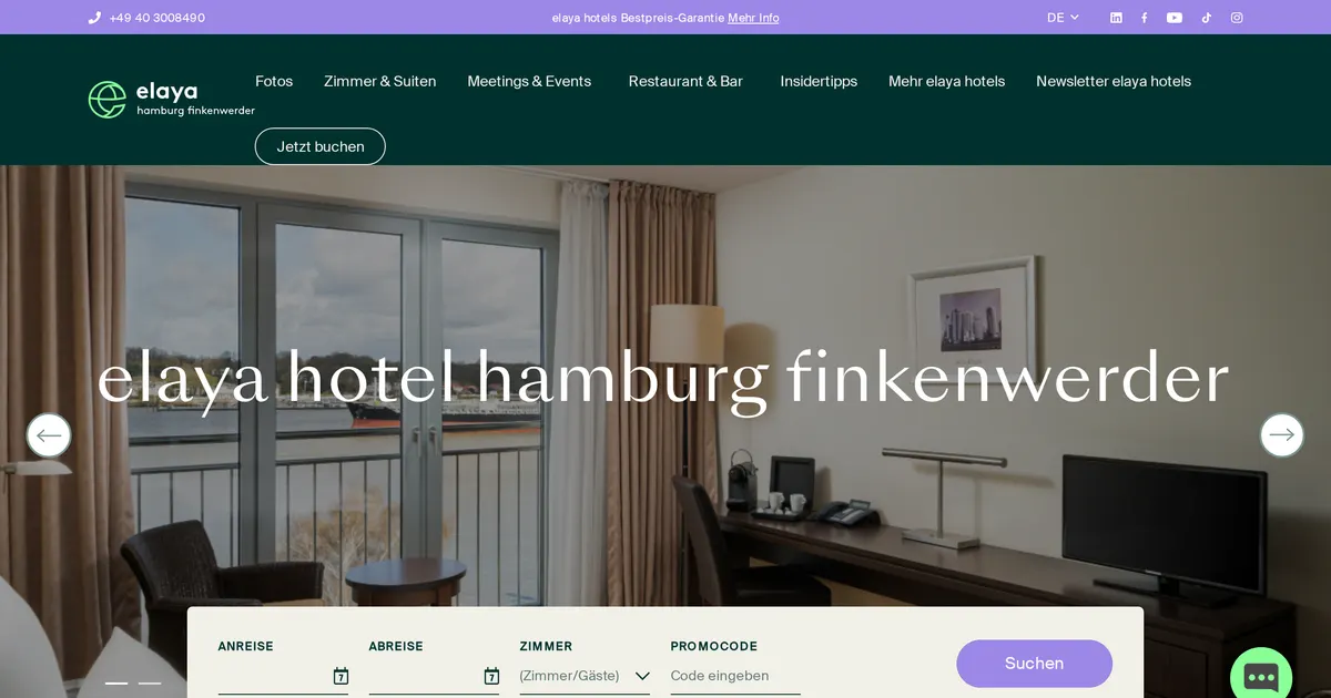 elaya hotel — hundefreundliches Hotel in Hamburg