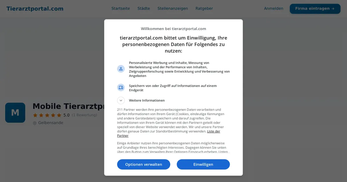 Tierarztpraxis Dr. med. vet. Dieter Göbel