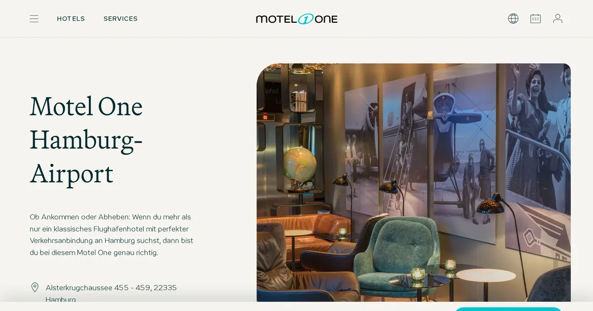 Motel One Hamburg-Airport — hundefreundliches Hotel in Hamburg